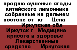 продаю сушеные ягоды китайского лимонника собранные на дальнем востоке от 1кг. › Цена ­ 5 000 - Иркутская обл., Иркутск г. Медицина, красота и здоровье » Лекарственные средства   . Иркутская обл.,Иркутск г.